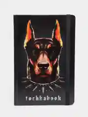 Блокнот в точку Tochkabook Medium "Доберман"