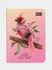Голубой скетчбук MyArt Pocket Artbook, А6, без линовки, 100 г/м2, 80 листов. Проф-Пресс