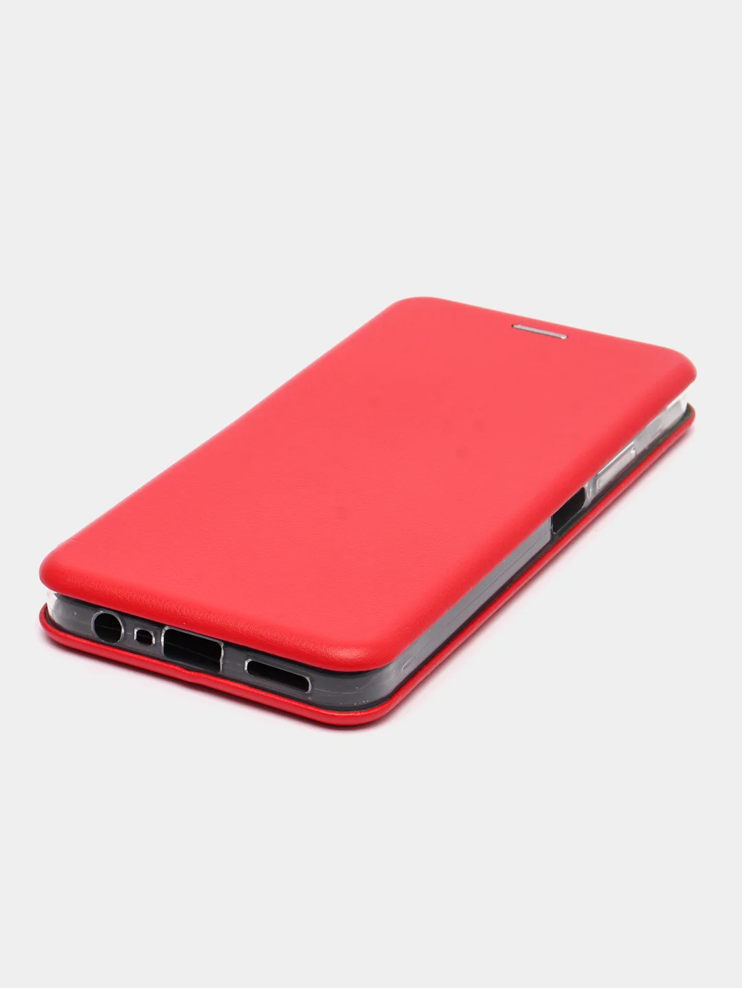 Красный чехол-книжка для Realme C33 (Реалми С33)