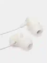 Наушники проводные Celebrat G4 STEREO SOUND EARPHONES white (вакуумные с микрофоном )
