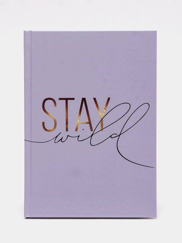 Ежедневник Stay wild, А5, 160 листов