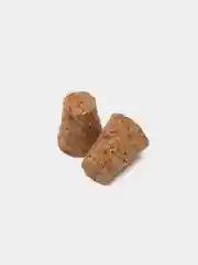 Белый пузырек круглый, баночка с пробкой, 2 штуки из стекла