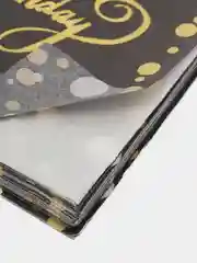 Угольный салфетки "С днем рождения", детские, бумажные, 20 штук