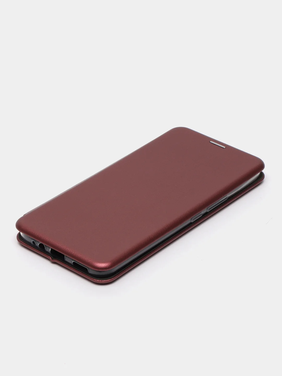Багровый чехол книжка для Infinix HOT 12 PLAY NFC