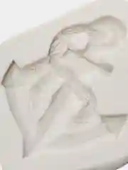 Серый молд силиконовый "Якорь"