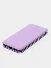 Сиреневый чехол-книжка для Infinix HOT 12i
