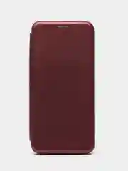 Багровый чехол-книжка для Huawei Nova Y90 (Хуавей Нова У90)
