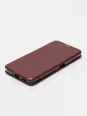 Багровый чехол-книжка для Huawei Nova Y90 (Хуавей Нова У90)