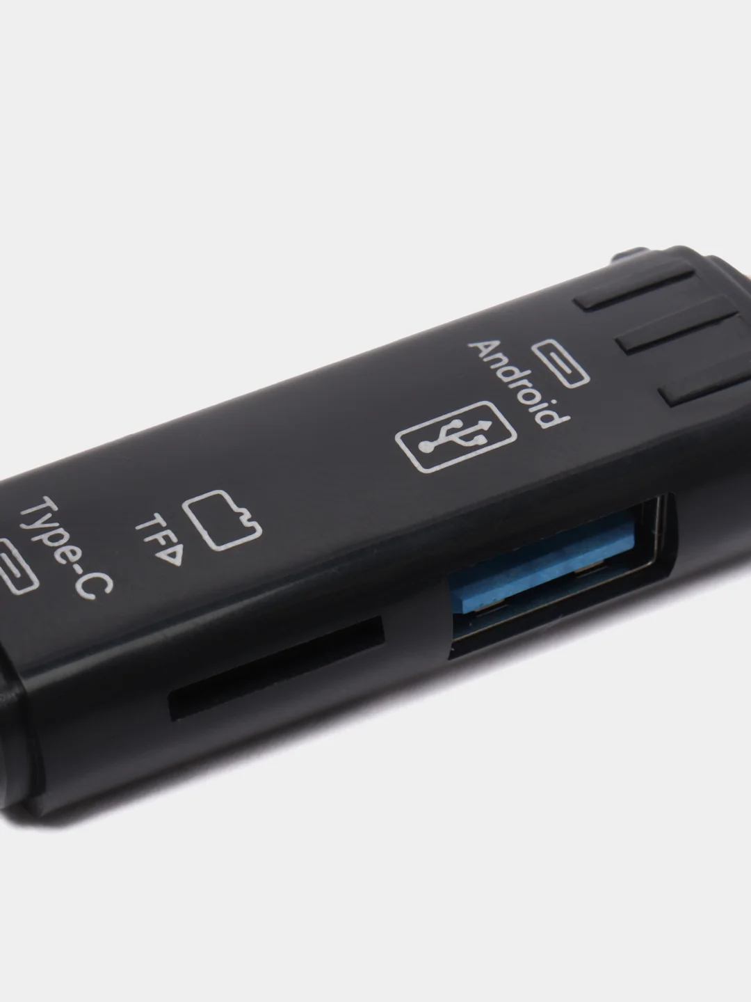 Картридер OTG 5 в 1, с портом USB, Type-C и Micro USB