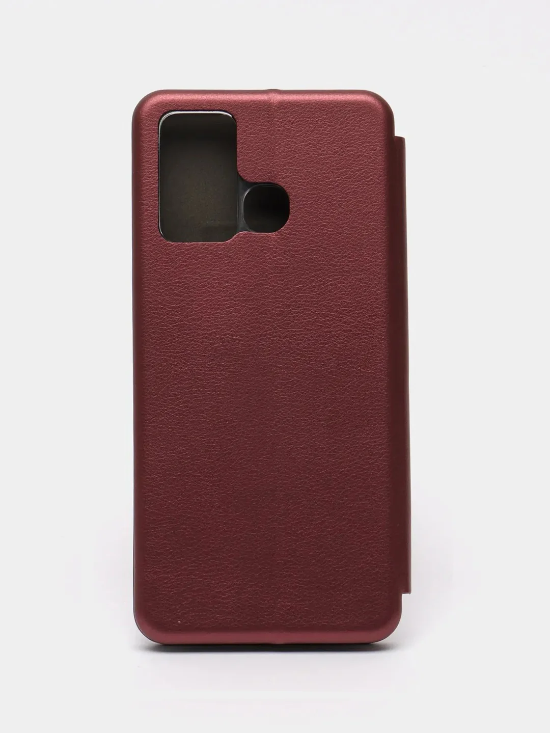 Багровый чехол книжка для Infinix HOT 12 PLAY NFC
