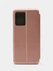 Розовый чехол-книжка для Xiaomi Redmi Note 12 / Poco X5 (Редми Нот 12 / Поко Х5)