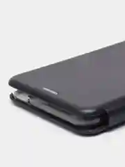 Темно-синий чехол книжка для Huawei Nova Y70 / Y70 Plus (Хуавей Нова У70)
