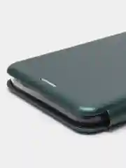 Зеленый чехол книжка для Infinix HOT 12 PLAY NFC