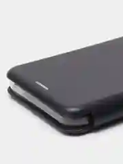 Темно-синий чехол-книжка для Infinix HOT 12 Pro