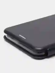 Темно-синий чехол книжка для Infinix HOT 12 PLAY NFC