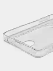 Прозрачный силиконовый чехол для Realme C30, C31, C35 (Реалме С30 С31 С35)с карманом, прозрачный