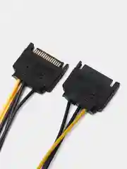 Кабель питания видеокарты SATA 2-PCIe, 8 pin