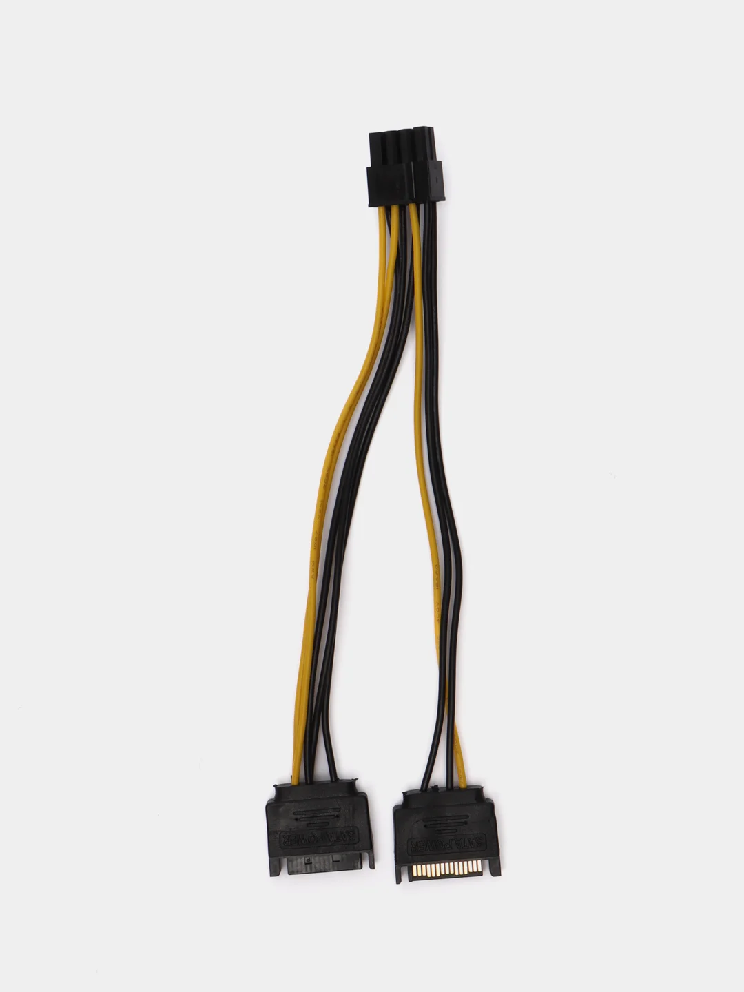 Кабель питания видеокарты SATA 2-PCIe, 8 pin