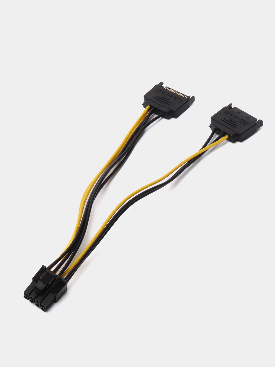 Кабель питания видеокарты SATA 2-PCIe, 8 pin