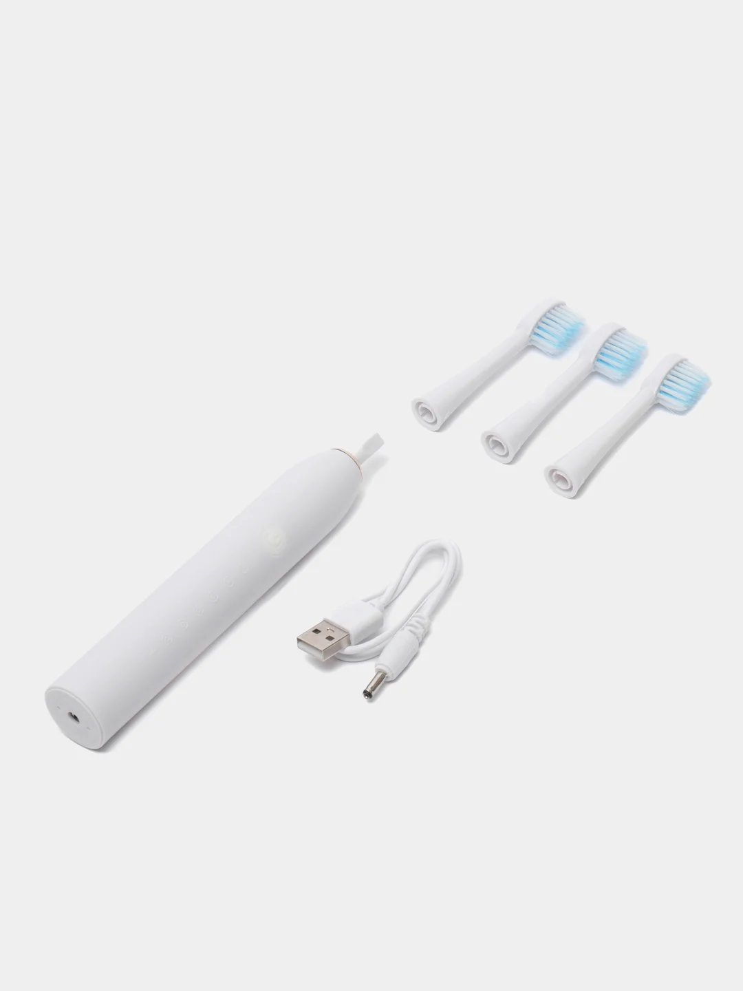 Белый зубная щетка электрическая  Sonic Toothbrush X-3, средней жесткости