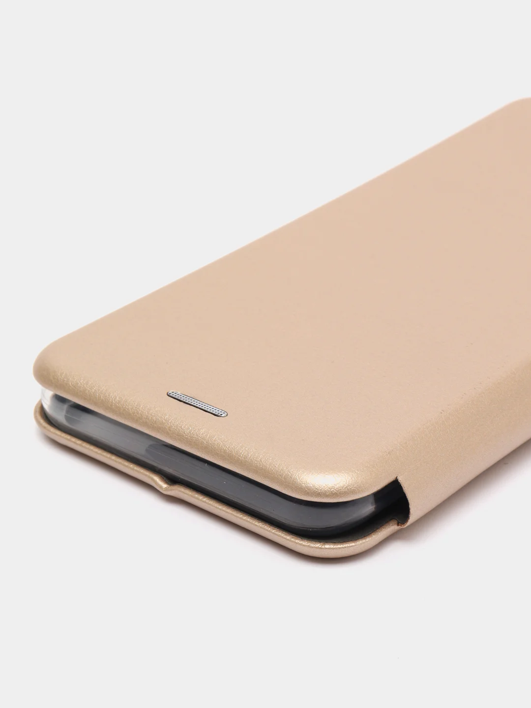 Золотой чехол книжка для Infinix HOT 20i