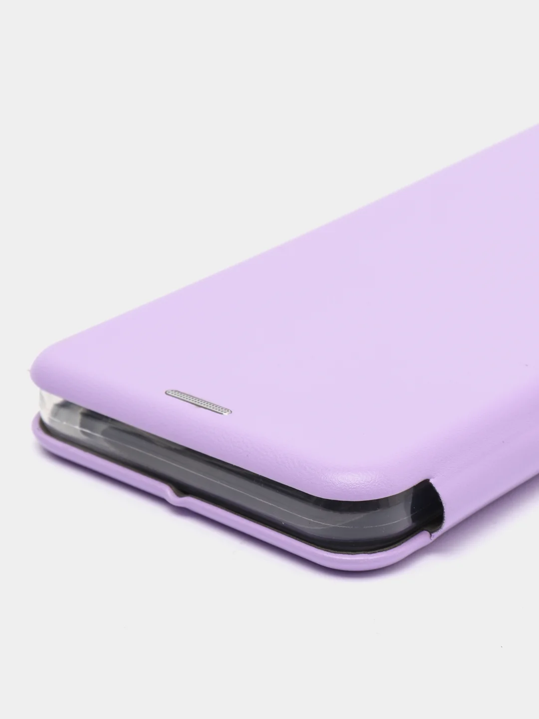 Сиреневый чехол-книжка для Infinix HOT 12 Pro