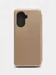 Золотой чехол книжка для Huawei Nova Y70 / Y70 Plus (Хуавей Нова У70)