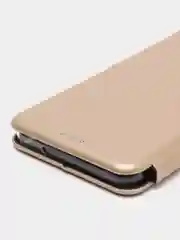 Золотой чехол книжка для Huawei Nova Y70 / Y70 Plus (Хуавей Нова У70)