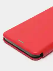 Красный чехол книжка для Infinix HOT 12 PLAY NFC