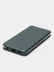 Зеленый чехол-книжка для Infinix HOT 12 Pro