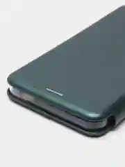 Зеленый чехол-книжка для Infinix HOT 12 Pro