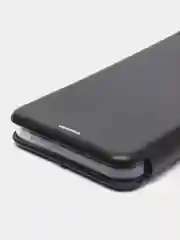 Черный чехол-книжка для Infinix HOT 12 Pro