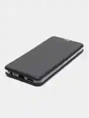 Черный чехол-книжка для Infinix HOT 12 Pro