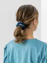 Индиго резинки для волос, 20 цветов
