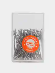 Серебряный набор иголок, 100 штук, в коробочке