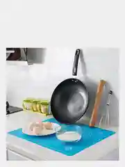 Розовый коврик силиконовый для раскатки и выпечки теста, антискользящий коврик, коврик для теста