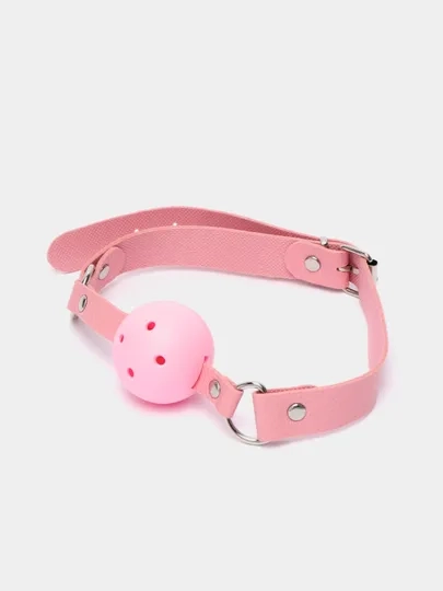 Кляп в рот с мячиком для БДСМ, ролевых игр, косплея,шарик-кляп BDSM, 4 цвета