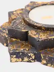 Подсвечник из гипса, ручная работа