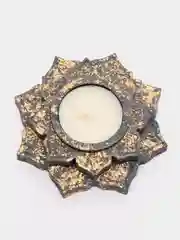 Подсвечник из гипса, ручная работа