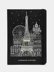 Блокнот в точку, светящийся в темноте Tochkabook "Париж", А5