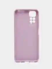 Фиолетовый чехол для Xiaomi Redmi Note 11, 11S силиконовый  BROSCORP матовый тонкий с защитой камер