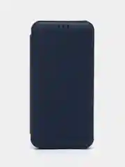 Светло-синий чехол-книжка Realme C30, C33, с магнитом, защита камеры, защита углов