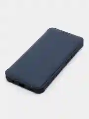 Светло-синий чехол-книжка Realme C30, C33, с магнитом, защита камеры, защита углов