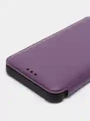 Фиолетовый чехол-книжка Realme C30, C33, с магнитом, защита камеры, защита углов