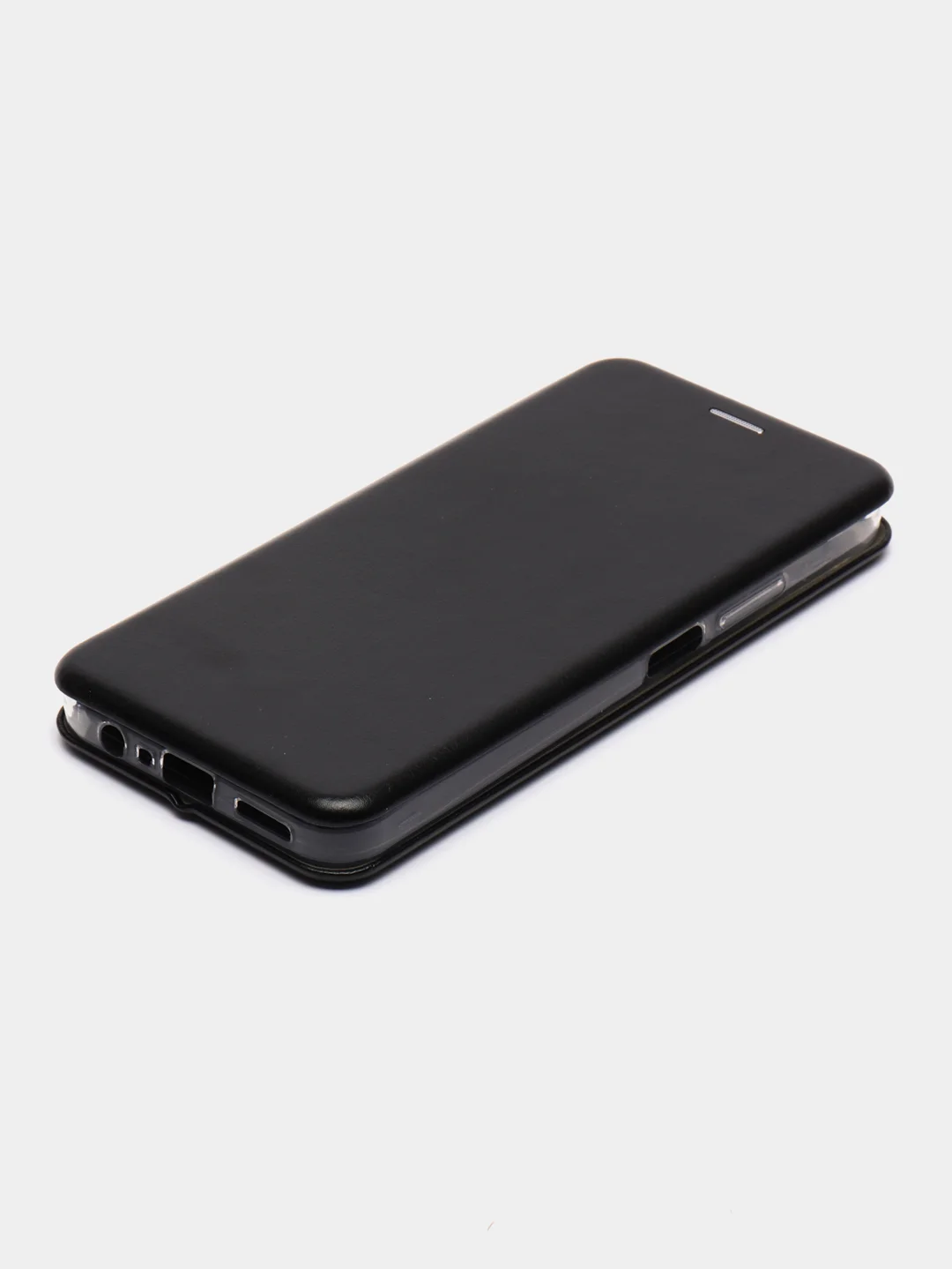 Черный чехол-книжка для Realme C33 (Реалми С33)
