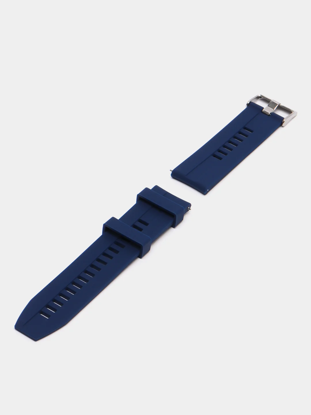 Синий силиконовый ремешок для Xiaomi Amazfit Bip / GTR 42 мм / GTS / Samsung Gear S2 / 20 22 мм