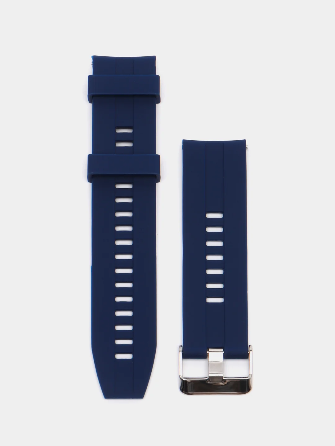 Синий силиконовый ремешок для Xiaomi Amazfit Bip / GTR 42 мм / GTS / Samsung Gear S2 / 20 22 мм