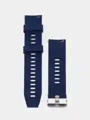 Синий силиконовый ремешок для Xiaomi Amazfit Bip / GTR 42 мм / GTS / Samsung Gear S2 / 20 22 мм
