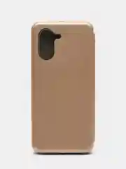 Золотой чехол-книжка для Realme C33 (Реалми С33)