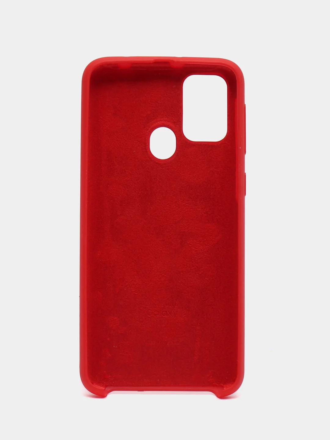 Красный чехол для Samsung M21 силиконовый (Silicone Case)